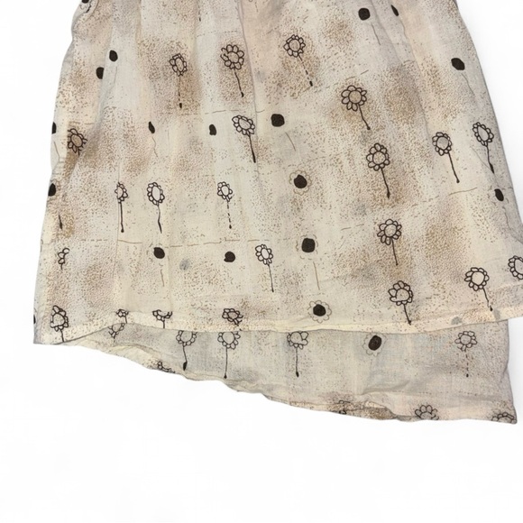 Rachel Zoe Cream Blouse with Black Embroidery & Tassels! - Picture 5 of 7